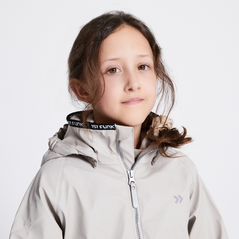 Lined rain overall "Ätran" Beige